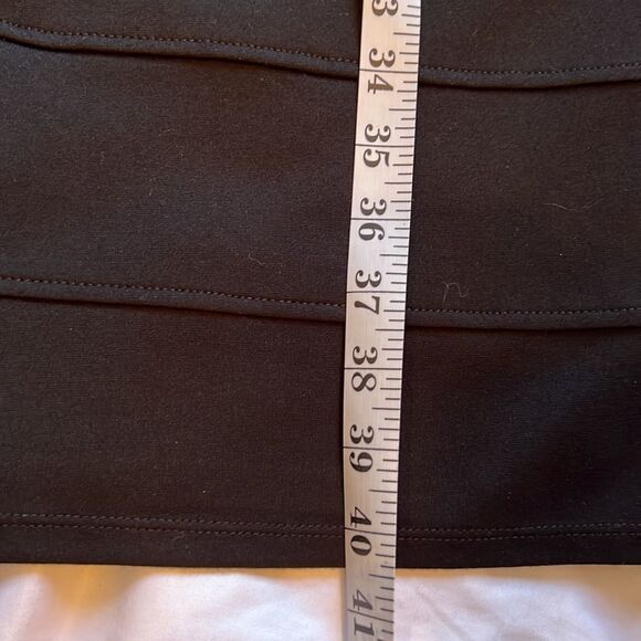 Cleo Silver and Black 3/4 Length Sleeve Dress Size 12 - Picture 14 of 15